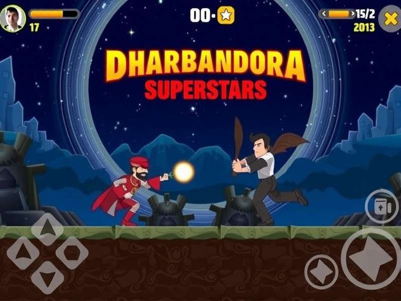 Dharbandora Superstars Game Screenshot